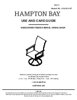 Предварительный просмотр 7 страницы HAMPTON BAY GC-8896-SST Use And Care Manual