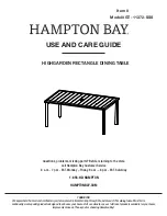 Предварительный просмотр 14 страницы HAMPTON BAY GC-8896-SST Use And Care Manual