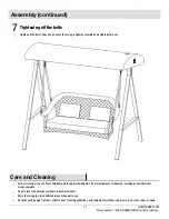 Предварительный просмотр 11 страницы HAMPTON BAY GCS00180B Use And Care Manual