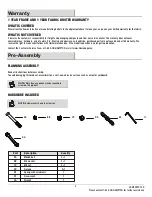 Preview for 3 page of HAMPTON BAY GCS09061K Use And Care Manual