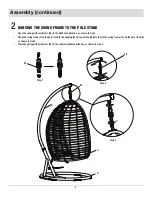 Preview for 6 page of HAMPTON BAY GCS09061K Use And Care Manual