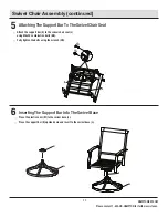 Preview for 11 page of HAMPTON BAY GENEVA 6PK FRS60786-STBC Use And Care Manual