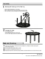 Предварительный просмотр 5 страницы HAMPTON BAY GENEVA FRS60786S-ST5T Use And Care Manual