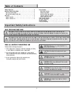 Preview for 2 page of HAMPTON BAY GENEVA WOVEN FRS60704-ST Use And Care Manual