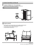 Preview for 9 page of HAMPTON BAY GENEVA WOVEN FRS60704-ST Use And Care Manual