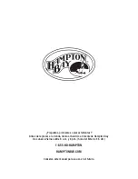 Preview for 16 page of HAMPTON BAY GFM00467F Use And Care Manual