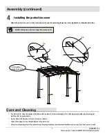 Preview for 7 page of HAMPTON BAY GFM00469A-CPY Use And Care Manual