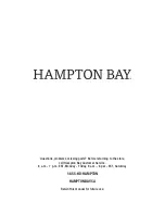 Preview for 8 page of HAMPTON BAY GFM00469A-CPY Use And Care Manual