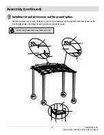 Preview for 13 page of HAMPTON BAY GFM00469A Use And Care Manual