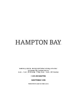 Preview for 18 page of HAMPTON BAY GFM00471A Use And Care Manual