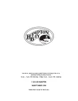 Preview for 6 page of HAMPTON BAY GFS00679B-NET Use And Care Manual