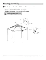 Preview for 11 page of HAMPTON BAY GFS00679B Use And Care Manual