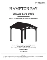 Предварительный просмотр 1 страницы HAMPTON BAY GFS60014A Use And Care Manual