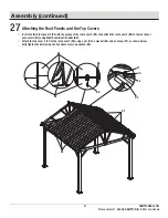 Предварительный просмотр 31 страницы HAMPTON BAY GFS60014A Use And Care Manual