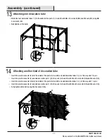 Предварительный просмотр 11 страницы HAMPTON BAY GG-11110-AAA Use And Care Manual