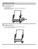 Preview for 6 page of HAMPTON BAY GLENRIDGE FALLS FCS80433-ST-2 Use And Care Manual