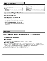 Preview for 2 page of HAMPTON BAY GO-11063-AAR Use And Care Manual