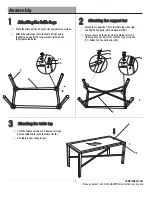 Предварительный просмотр 7 страницы HAMPTON BAY GRANBURY D9581-4PC Use And Care Manual