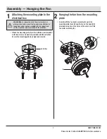 Предварительный просмотр 7 страницы HAMPTON BAY GRANTWAY 48 RD5114B-BN Use And Care Manual