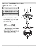 Предварительный просмотр 8 страницы HAMPTON BAY GRANTWAY 48 RD5114B-BN Use And Care Manual