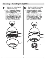 Предварительный просмотр 14 страницы HAMPTON BAY GRECO II Use And Care Manual