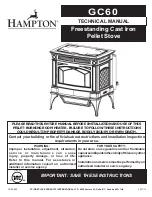 HAMPTON BAY Greenfire GC60 Technical Manual preview