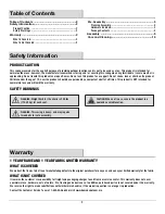 Preview for 2 page of HAMPTON BAY GSM00223A Use And Care Manual