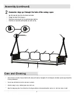 Предварительный просмотр 6 страницы HAMPTON BAY GSS00208A-4 Use And Care Manual