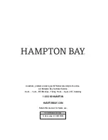 Preview for 11 page of HAMPTON BAY GSS00224BRB Use And Care Manual