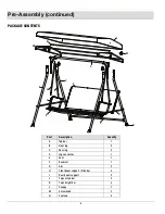 Preview for 4 page of HAMPTON BAY GSS00224C Use And Care Manual