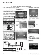 Preview for 18 page of HAMPTON BAY H300 Owners & Installation Manual