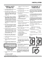 Предварительный просмотр 7 страницы HAMPTON BAY H35-LP1 Owners & Installation Manual