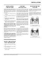 Предварительный просмотр 10 страницы HAMPTON BAY H35-NG2 Owners & Installation Manual