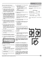 Предварительный просмотр 13 страницы HAMPTON BAY H35U-LP Owners & Installation Manual