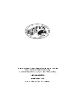 Preview for 10 page of HAMPTON BAY HARRIS KTOB-1194-HDP Use And Care Manual