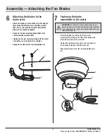 Предварительный просмотр 11 страницы HAMPTON BAY HAWKINS YG204-BN Use And Care Manual