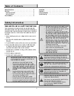 Preview for 2 page of HAMPTON BAY HB-17122-HS Use And Care Manual