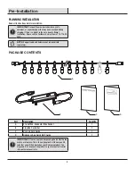 Preview for 4 page of HAMPTON BAY HB-17122-HS Use And Care Manual