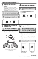 Предварительный просмотр 9 страницы HAMPTON BAY HB-4133-OR Use And Care Manual