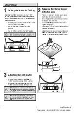 Preview for 7 page of HAMPTON BAY HB-5610-WH Use And Care Manual