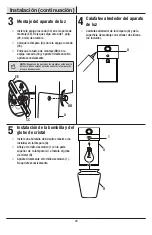 Preview for 18 page of HAMPTON BAY HB-5610-WH Use And Care Manual