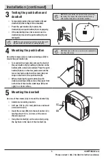 Preview for 5 page of HAMPTON BAY HB-7310-03 Use And Care Manual