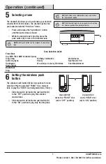 Preview for 7 page of HAMPTON BAY HB-7310-03 Use And Care Manual