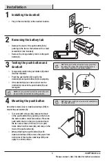 Предварительный просмотр 5 страницы HAMPTON BAY HB-7311-03 Use And Care Manual