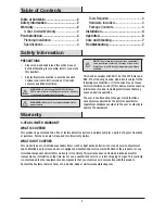 Preview for 2 page of HAMPTON BAY HB-7901-02 Use And Care Manual