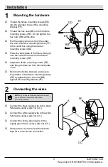 Preview for 5 page of HAMPTON BAY HB2573-07 Use And Care Manual