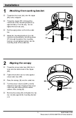 Предварительный просмотр 5 страницы HAMPTON BAY HB2579-34 Use And Care Manual