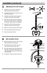 Предварительный просмотр 6 страницы HAMPTON BAY HB2579-34 Use And Care Manual