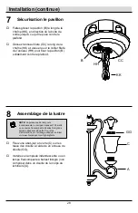 Предварительный просмотр 28 страницы HAMPTON BAY HB2579-34 Use And Care Manual