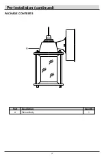 Preview for 4 page of HAMPTON BAY HB7002-05 Use And Care Manual